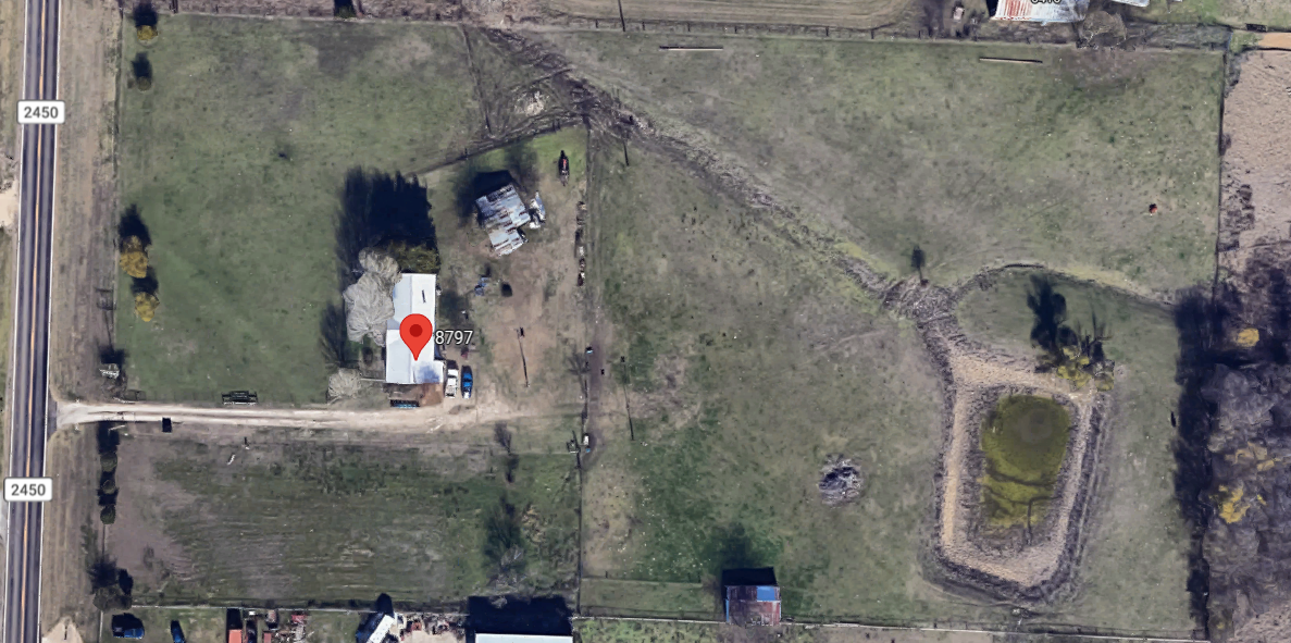 Aerial parcel view